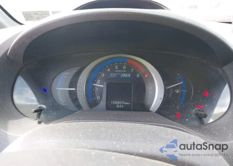 2010 Honda Insight Lx z USA, uszkodzony, nr VIN JHMZE2H58AS019727